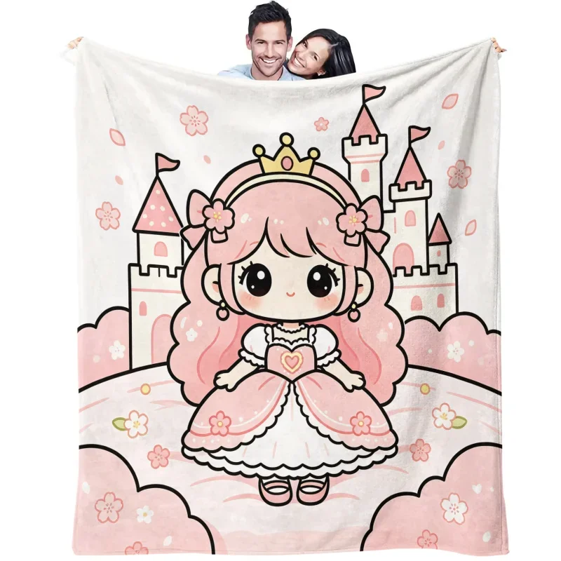 manta-de-flanela-rosa-com-estampa-floral-castelo-de-princesa-–-macia-aconchegante-e-quente-presente-ideal-para-quarto-sofa-e-lazer-–-capa-confortavel-com-impressao-hd
