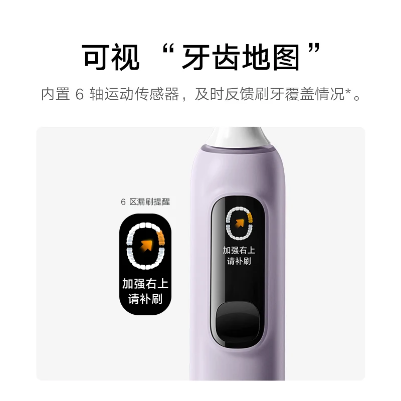 XIAOMI MIJIA Wave Sonic Vibration Electric Oscillation & Vibration Toothbrush Teeth Whitening Ultrasonic Vibration Oral Cleaner