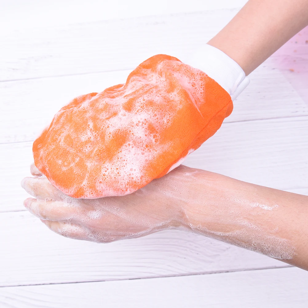 

1pc Hammam Shower Bath Scrub Glove Exfoliating Body Scrub Facial Tan Massage Mitt Removal Kessa Exfoliate Peeling Glove Towel