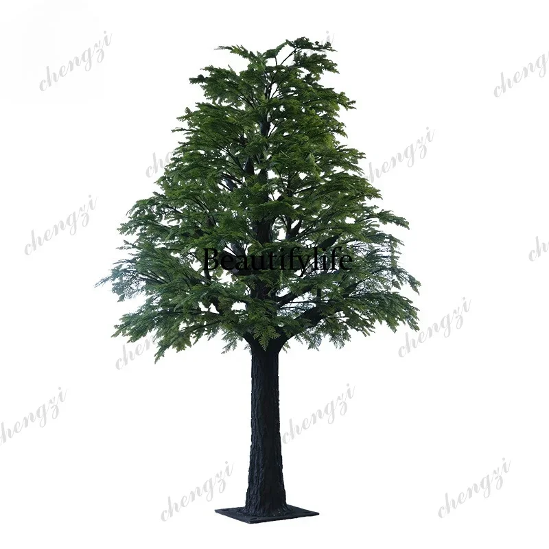 03 Simulation Cedar Outdoor Hotel Office Ornament Christmas Decoration Floor Simulation Plant Landscaping