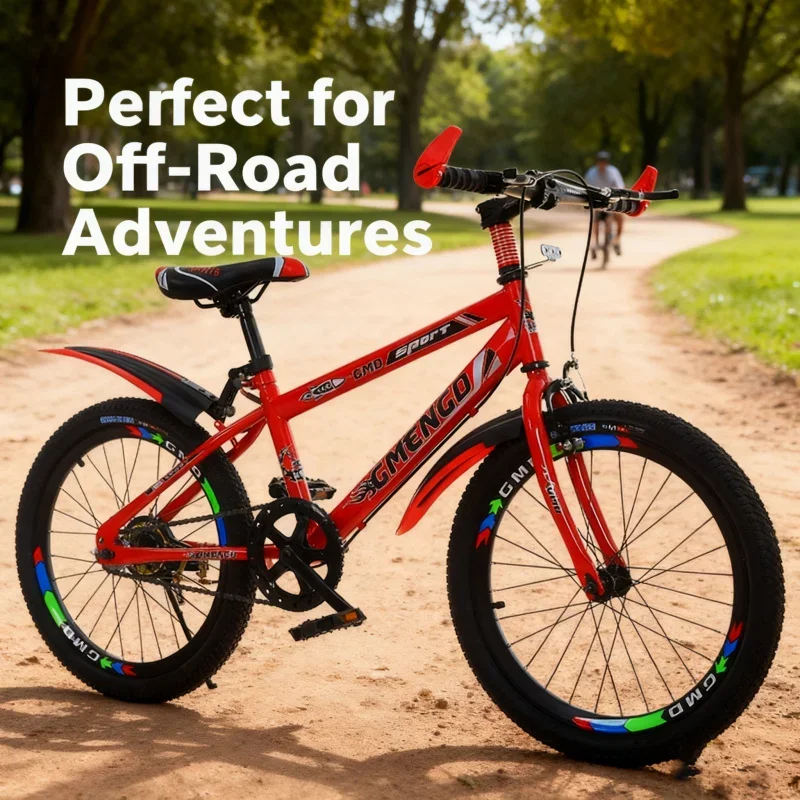 

China Red Single Speed Children's Mountain Bike 20 Inch 22 Inch Suitable for Boys 6-10 Years Old Elementary School Bike