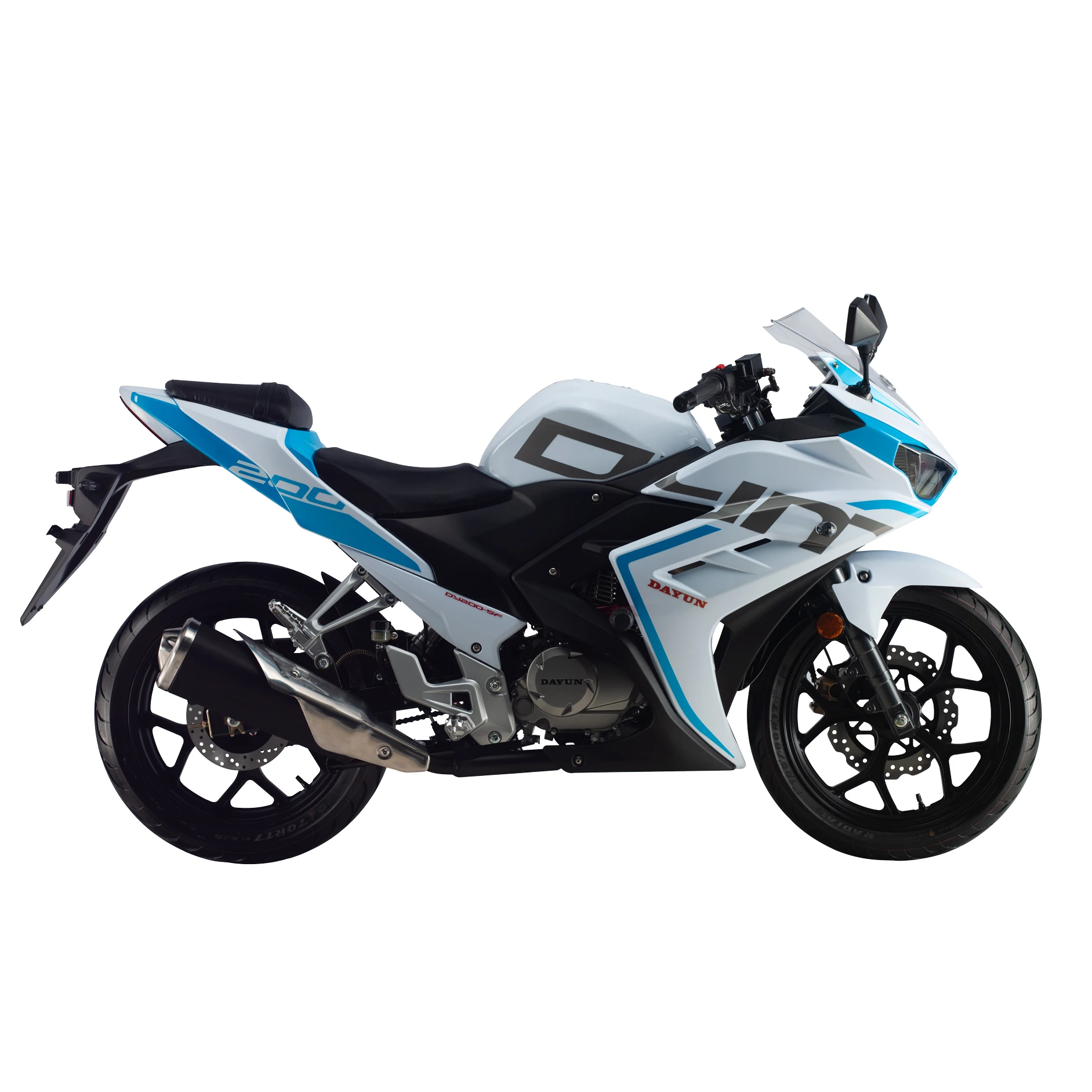 DAYUN New 200cc Gasoline Sport Racing Motorcycle Dual Sport Motorbikes Streetfighter with fast speed 120km/h