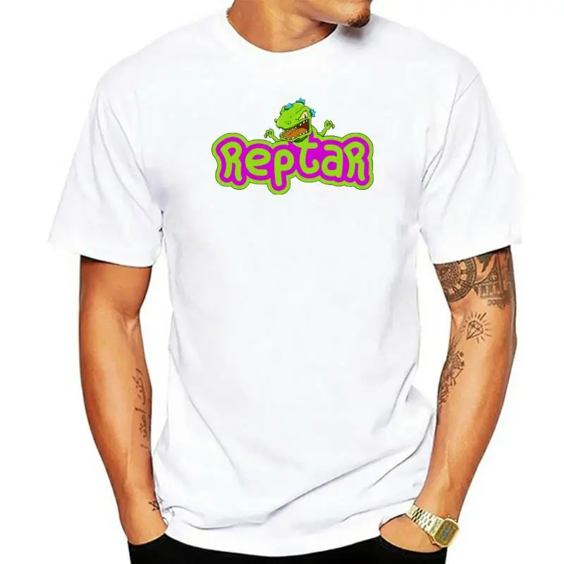 NEW PHIKINGPrinted Men T Shirt Cotton tshirt Reptar T-Shirt(1) O-Neck Short-Sleeve Women T-Shirt