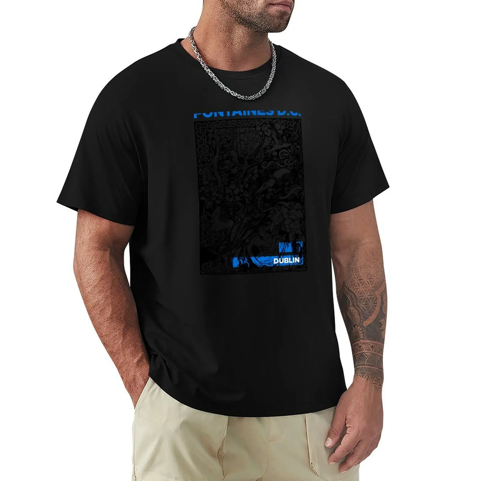 

 Fontaines DC  DUBLIN T-Shirt sweat graphic t shirts t shirt for men