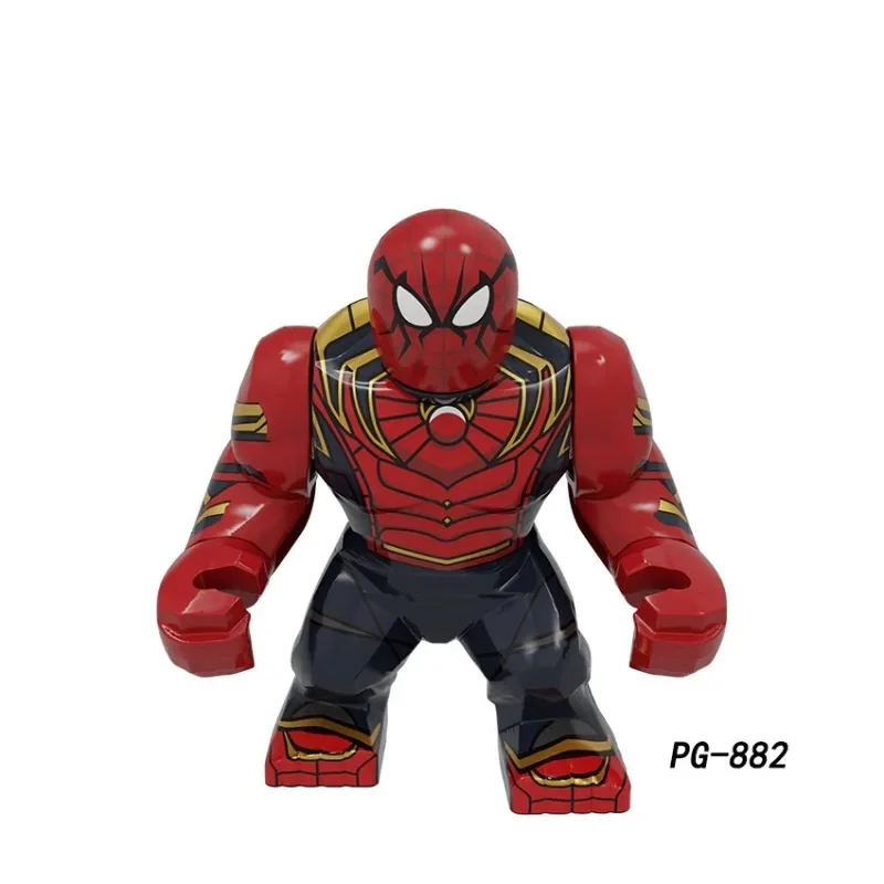 Action Figure: Marvel Mini Building Block Figurine, Superhero, Green Giant Building Block Toy, Hand Held Children's Gift