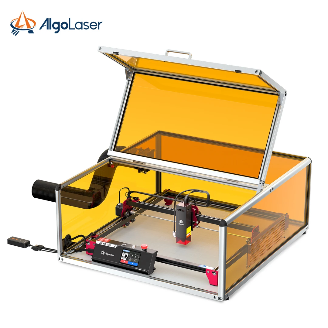 Laser Engraver Smart Protection Enclosure Class 1 Fireproof Protective Cover Auto Shutoff/Smart Lighting/Auto Position HD Camera