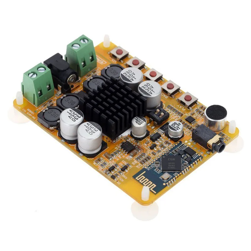 

1/2/3/5/10Pcs TDA7492 Bluetooth 4.0 Digital Power Amplifier Board 2 * 50W Dual-Channel Band Microphone CSR 8635 SW-HF31