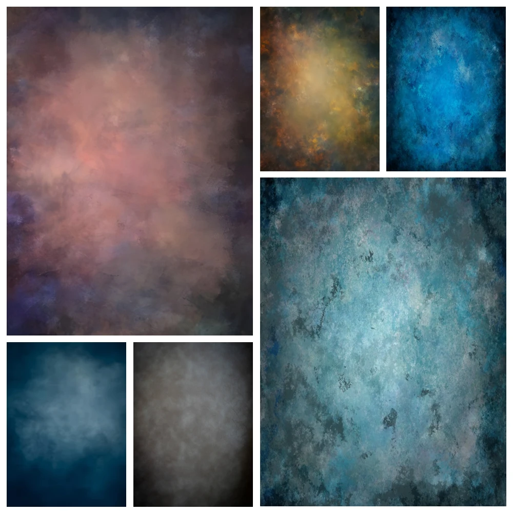 Gradient Abstrakcyjna tekstura Tło Jednolity kolor Zwierzęta Dzieci Dorośli Portret Urodziny Impreza Dekoracja Fotografia Tło Rekwizyty fotograficzne