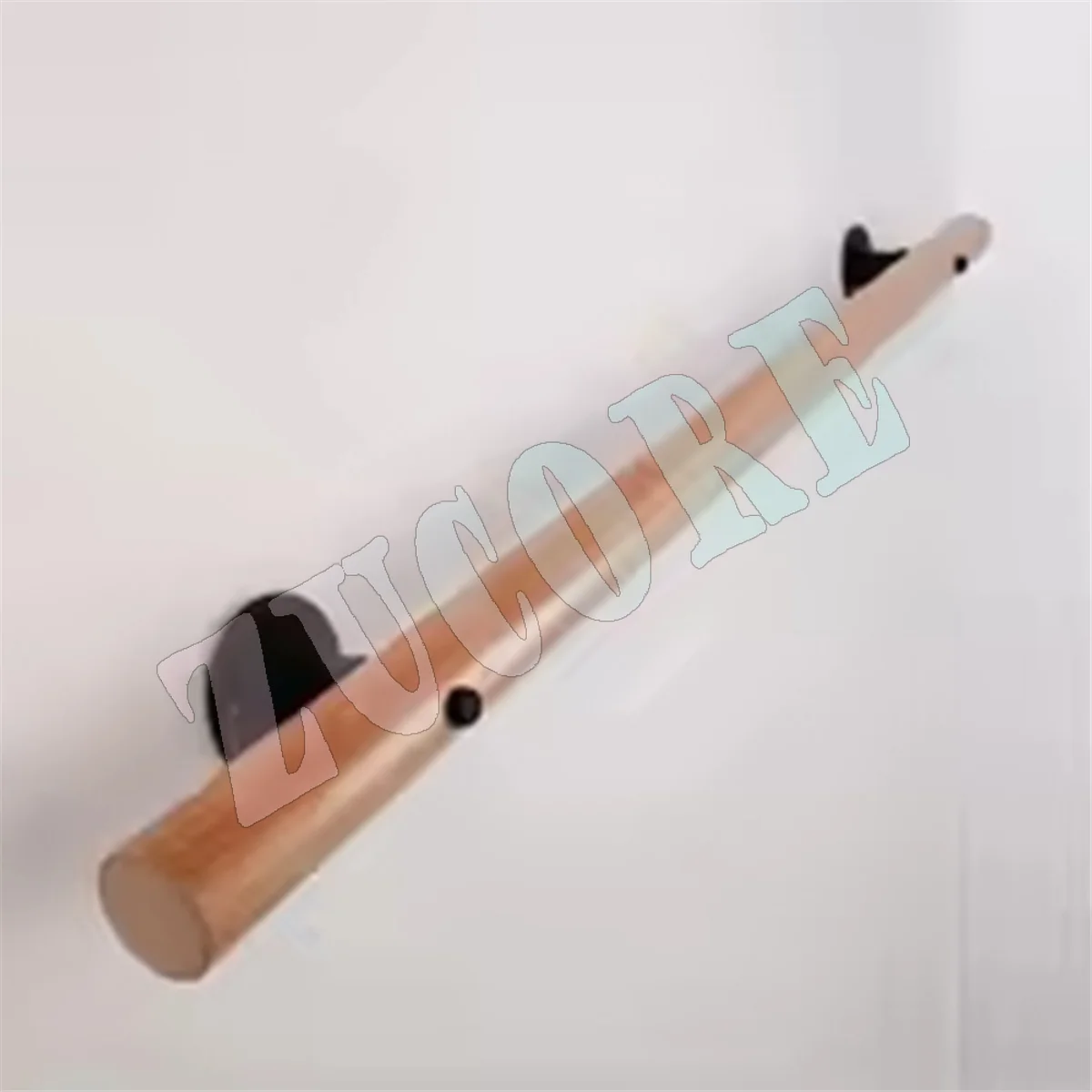 AA98 두꺼운 철관 수도관 계단 산업용 고정 브래킷 계단 난간 벽 지지대 고정 장치 2개