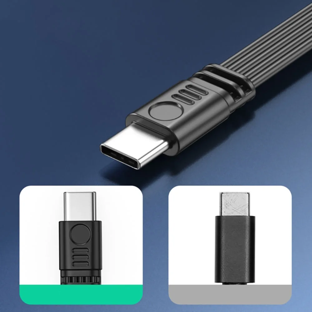 90 Degree USB C to Type C 5cm Cable Male to Female Fast Charging 3A Data Extension Cord for Samsung Xiaomi Short Charging Cord - view 5