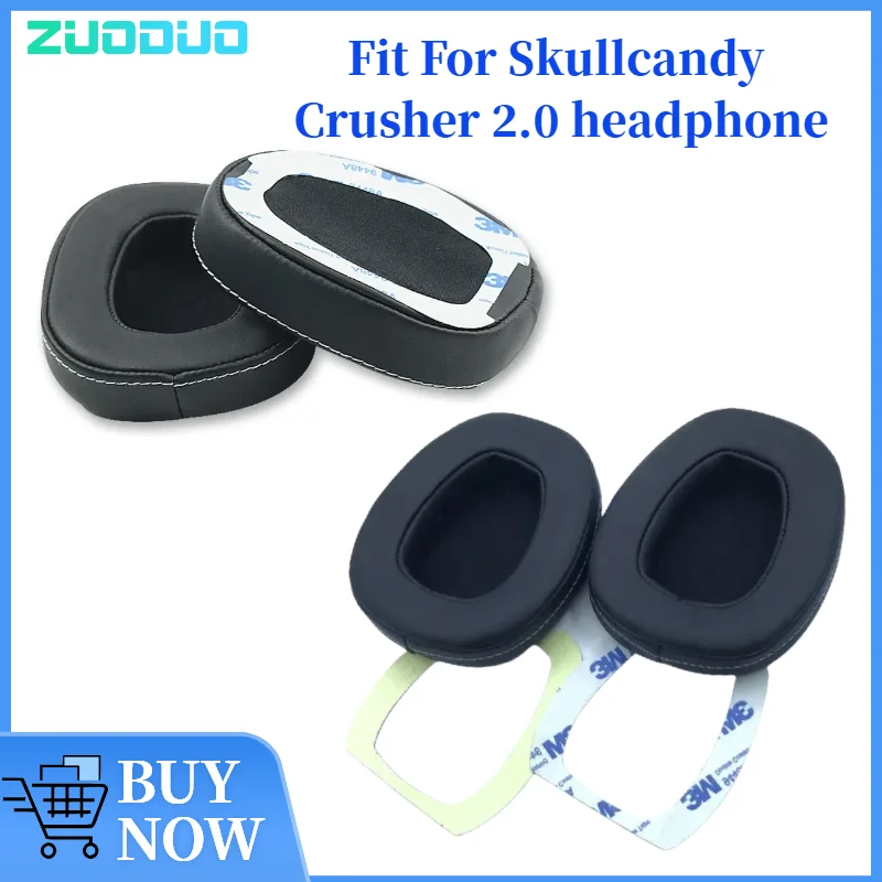 

ZUODUO Replacement Ear pads Fits for Skullcandy Crusher 2.0 Headphones Ear Cushions Earpads headset