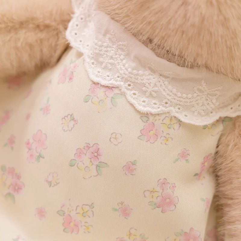 Kawaii เจ้าหญิงกระต่าย Plush ของเล่นนุ่มยาวสีขาวหูกระต่ายตุ๊กตาสัตว์เด็ก Sleeping Companion สาวของขวัญวันเกิดตกแต่งห้อง