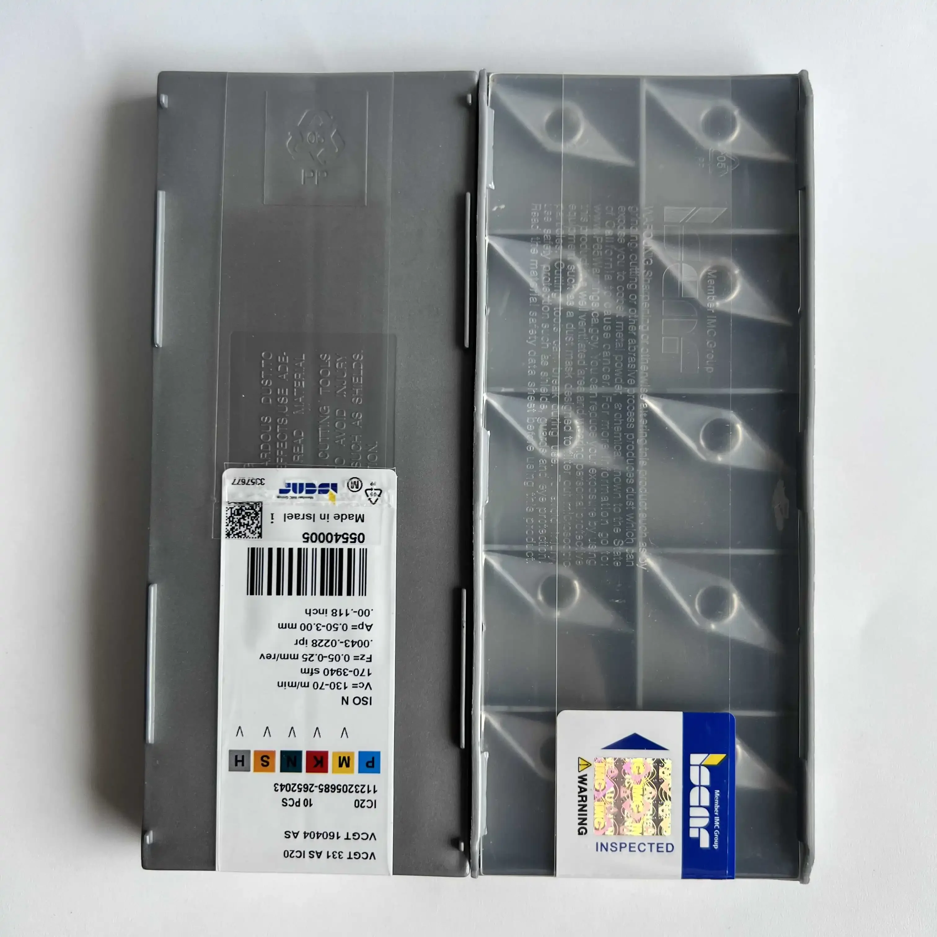 

Original blade VCGT160404AS IC20 /Carbide CNC Blade 10 Pieces