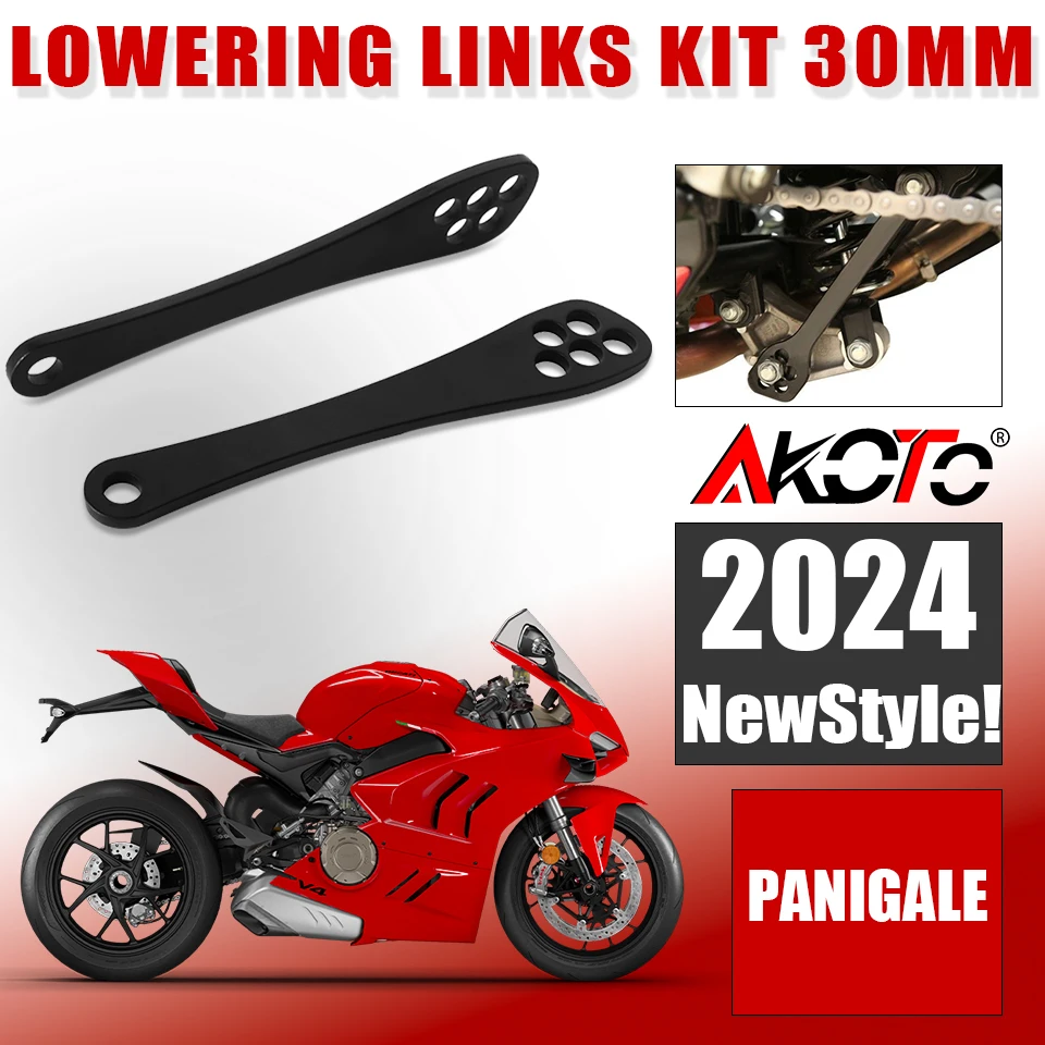 

Motorcycle Rear Suspension Cushion Drop Connecting Lowering Link Kit For DUCATI Panigale V4 V4S StreetFighter V4 Links