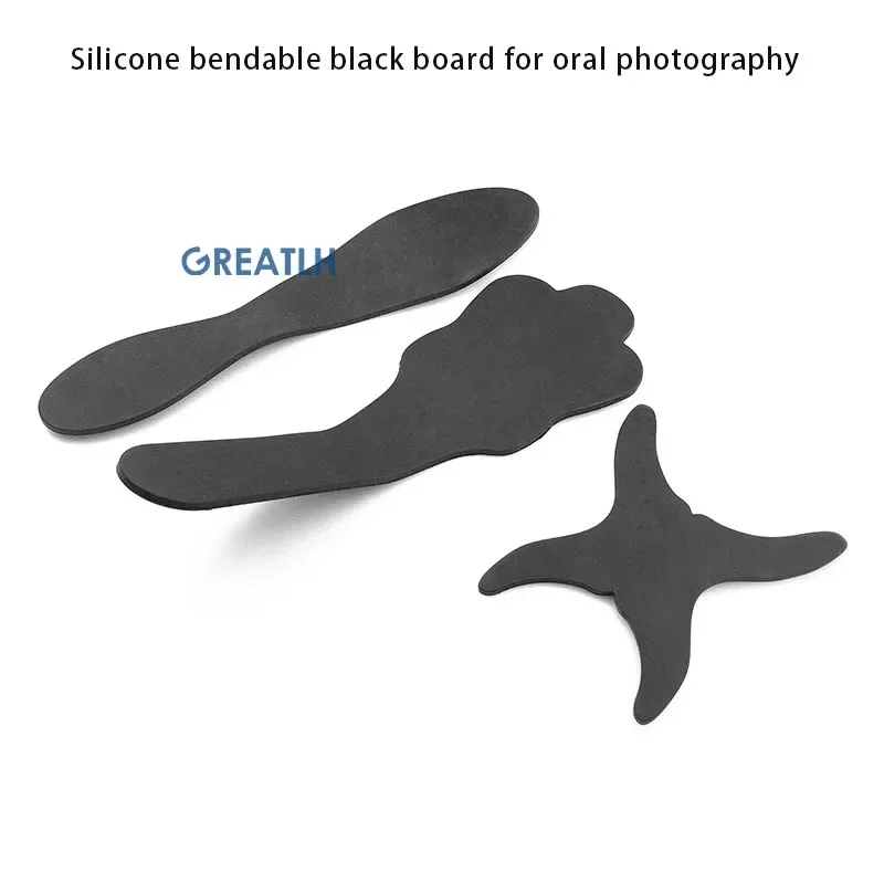 Dental Black Photo Contrast Soft Occlusal Silicone Anterior Lingual Buccal Comfort Contrastor