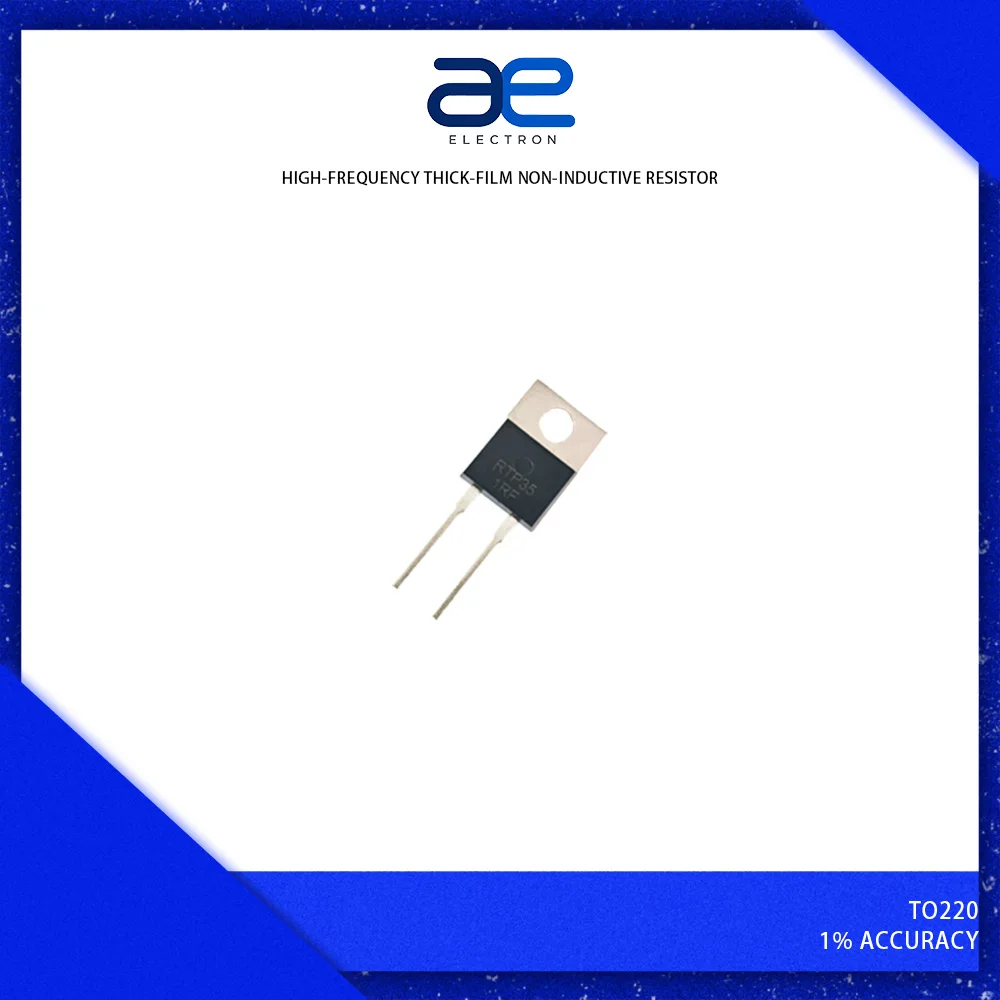 35W TO-220 Non-Inductive Thick Film Resistor ±1% High Frequency metal base plate Replace MP820 MP821 MPR20S RNP-10 MTR35