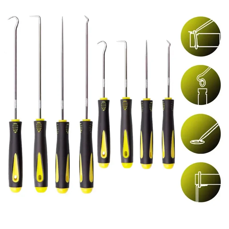 

Hook Set Gasket Puller Pick Tools for Removing Car Auto Oil Seal O-Ring Seal Tool Car Remover Tool Set ﻿