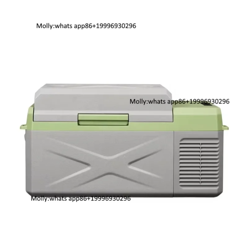 X18 New Trend Portable Mini Refrigerator 12V/24V Car Cooler Compressor Freezer for Mobile Camping Trendy & Cooling Functional