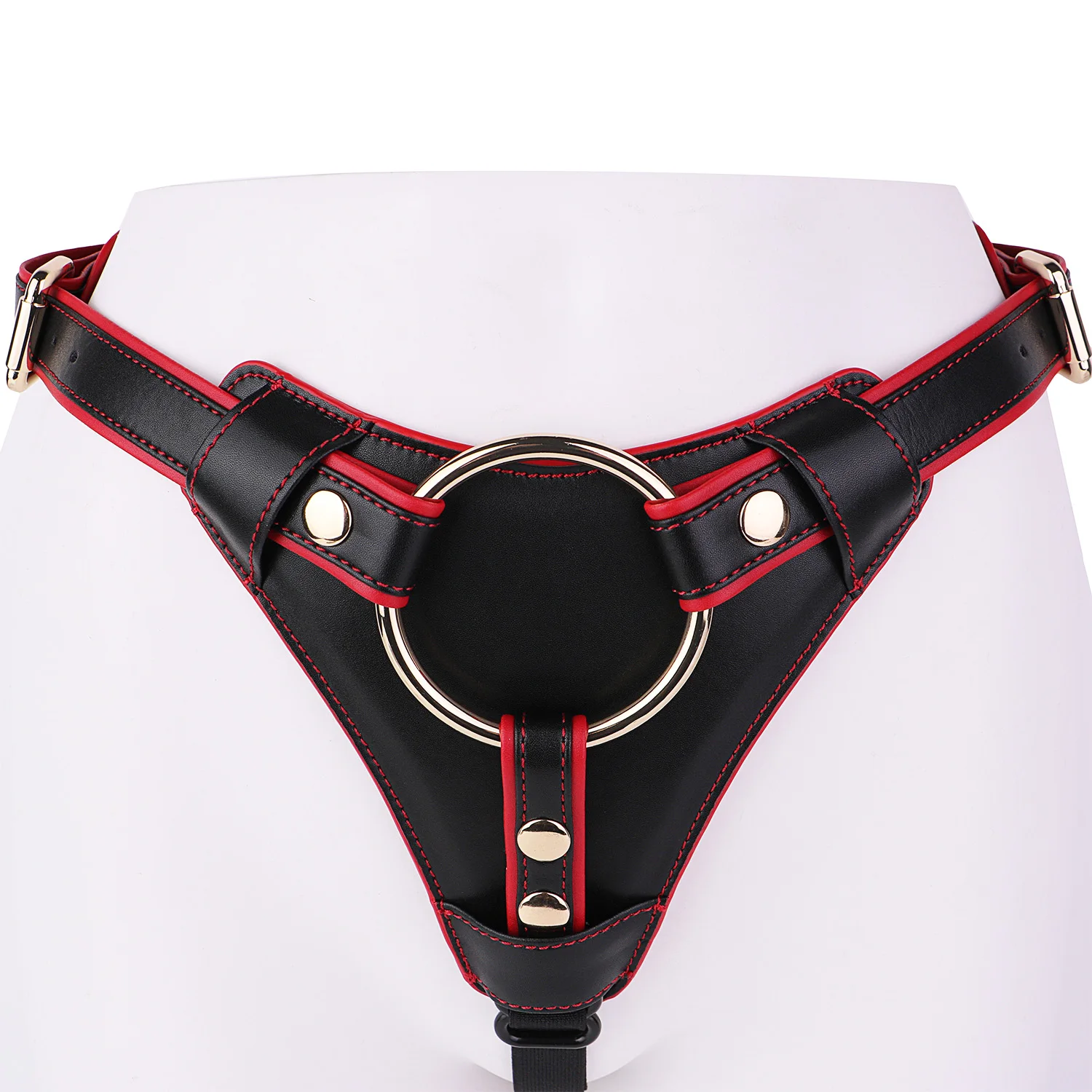 ANOSX Body Restraint Strap Ring-Bound Bearer Pants Leather Harness Belt Underwear For Strap On Dildo Use Briefs Bondage Sex Toys view 6
