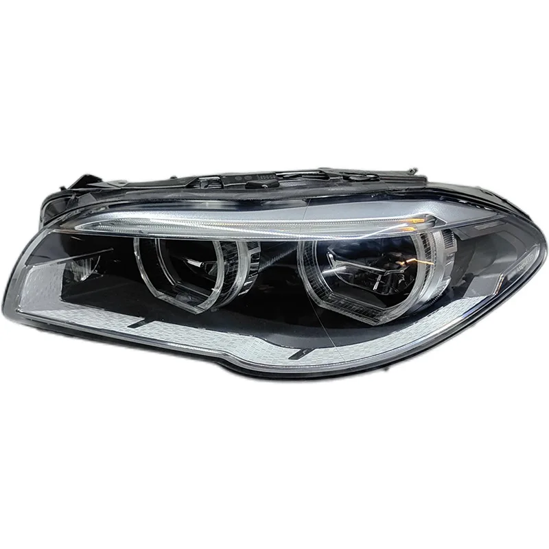 

Auto parts are suitable for BMW 5 Series headlight assembly F10F18 modified angel eye LED headlight daytime running light upgrad