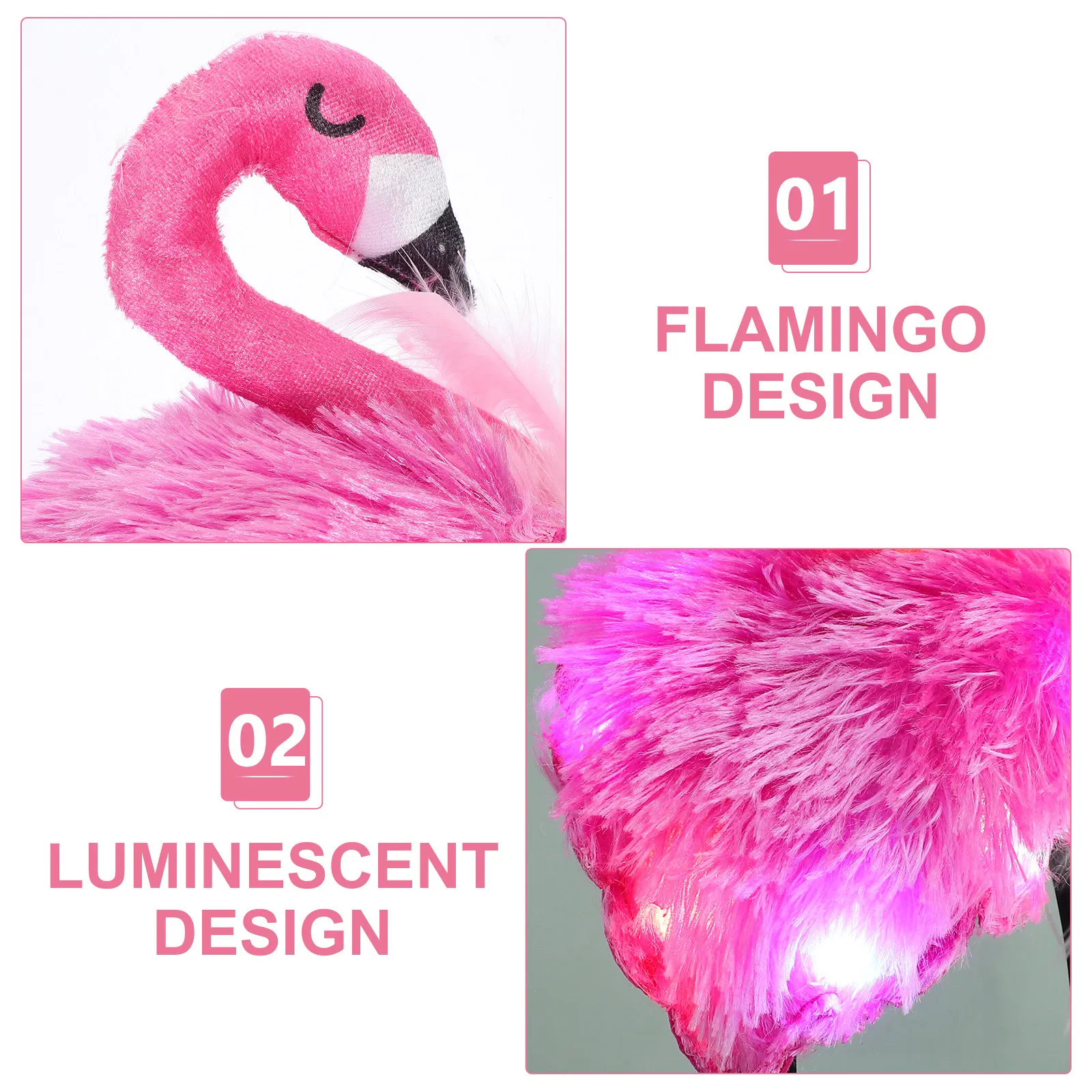 

Повязка на голову с фламинго, милая тропическая повязка для волос для женщин, аксессуар для фестивалей и косплея, украшение для гавайского пляжа и дня рождения