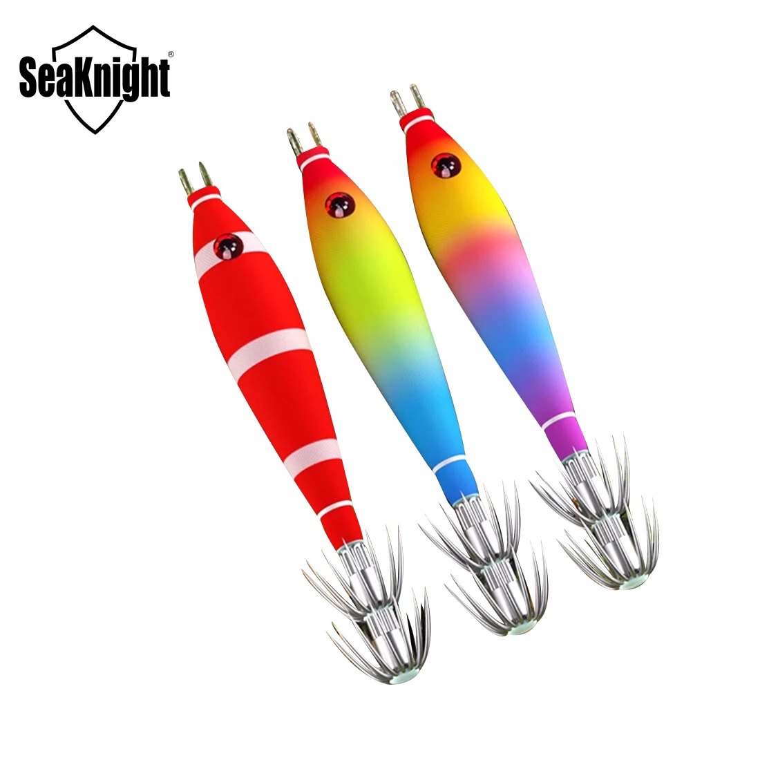 

2024 Seaknight NEW LURE Squid Hook Luminous Sea Water Lures Blowing Hook Cuttlefish Lures Sea Fishing Baits Squid Fishing Tackle