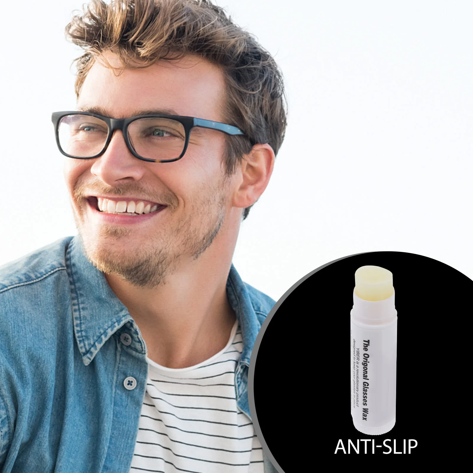 

Anti Slip Wax Nose Pad for Glasses Material Non Slip Suitable Most Frames Easy Carry Practical Travel Accessory Glasses