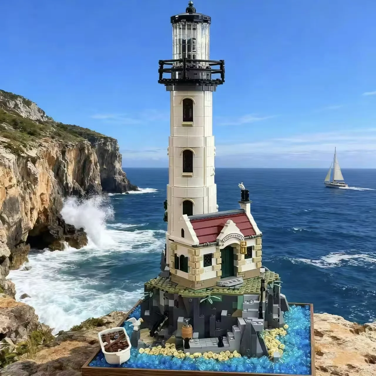 

Набор строительных блоков «Маяк», стимулирующий творчество и воображение — идеально подходит для подарков на день рождения или праздничных подарков.