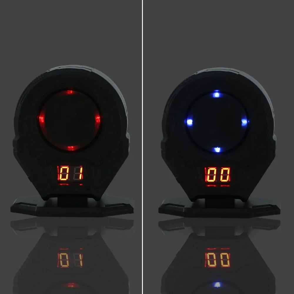 II-Christmas gifts mini infrared Dart Target Laser Training Target Induction Laser Target Auto-Scoring Target Sound Light