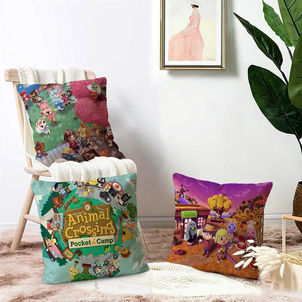 A-Animals-C-Crossings Cushion Cover Car Throw Pillow Case For Sofa Car Christmas Gift 40x40cm 45x45cm