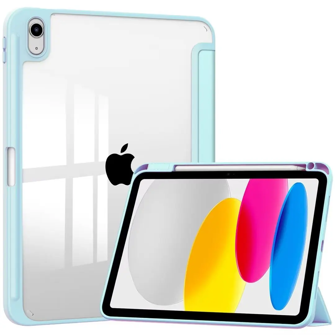

Acrylic Case for iPad 10.2 2021 2020 iPad 10th 10.9 2022 Magnetic Stand Holder Tablet Shell for ipad 11th A16 Protective Cover