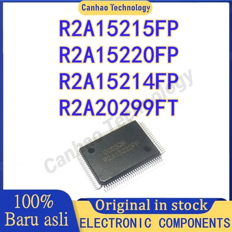 2ชิ้น R2A15215FP R2A15220FP R2A15214FP R2A20299FT QFP-100ชิป IC 100% ใหม่ต้นฉบับในสต็อก