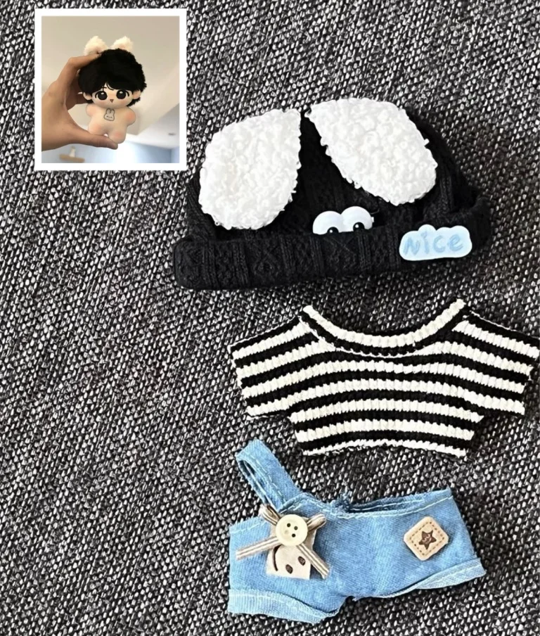 Gevulde 10 cm knappe jongen Idool Jeon Jungkook schattige katoenen pop rugzak hanger ornament of verjaardagscadeau fan collectie