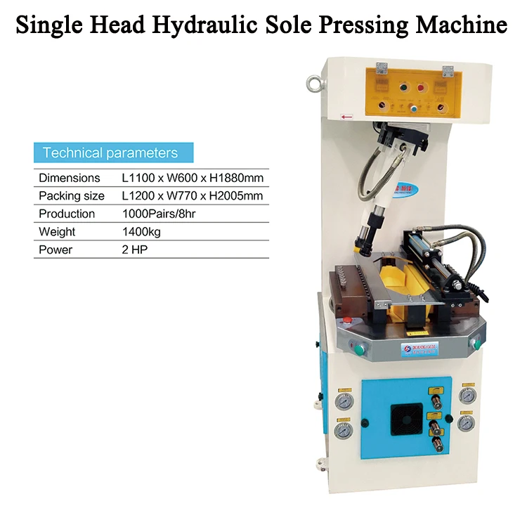 Chinese Shoe Sole Press Making Machine Single Cylinder Universal Hydraulic Machine for Shoe