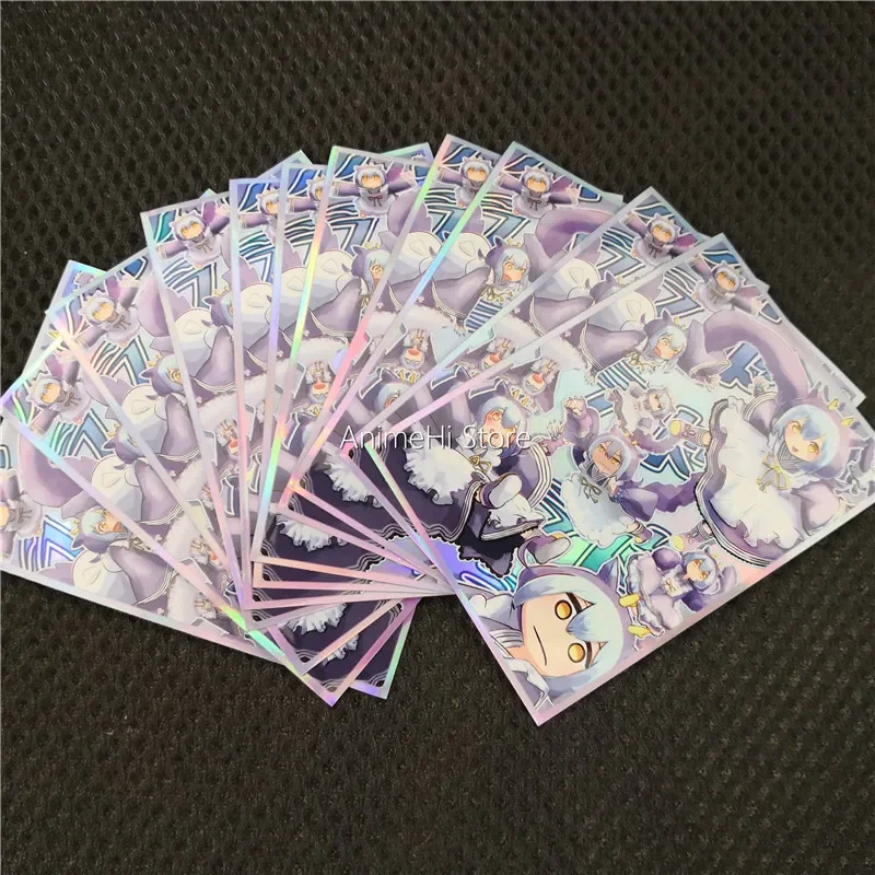 50 PCS/Bag Game Yu-Gi-Oh! Laundry Dragonmaid Card Sleeves Anime Yugioh Sleeve Cards Protector Case for Gift