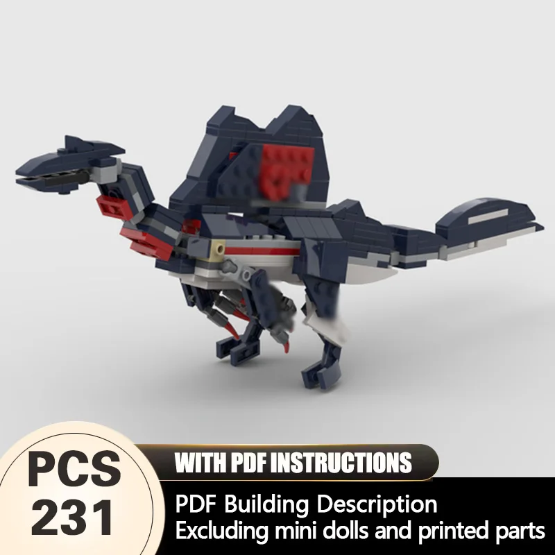 

Creators Animal Series Model MOC Building Bricks Spinosaurus Modular Technology Gifts Holiday Assemble Children Toys Suit