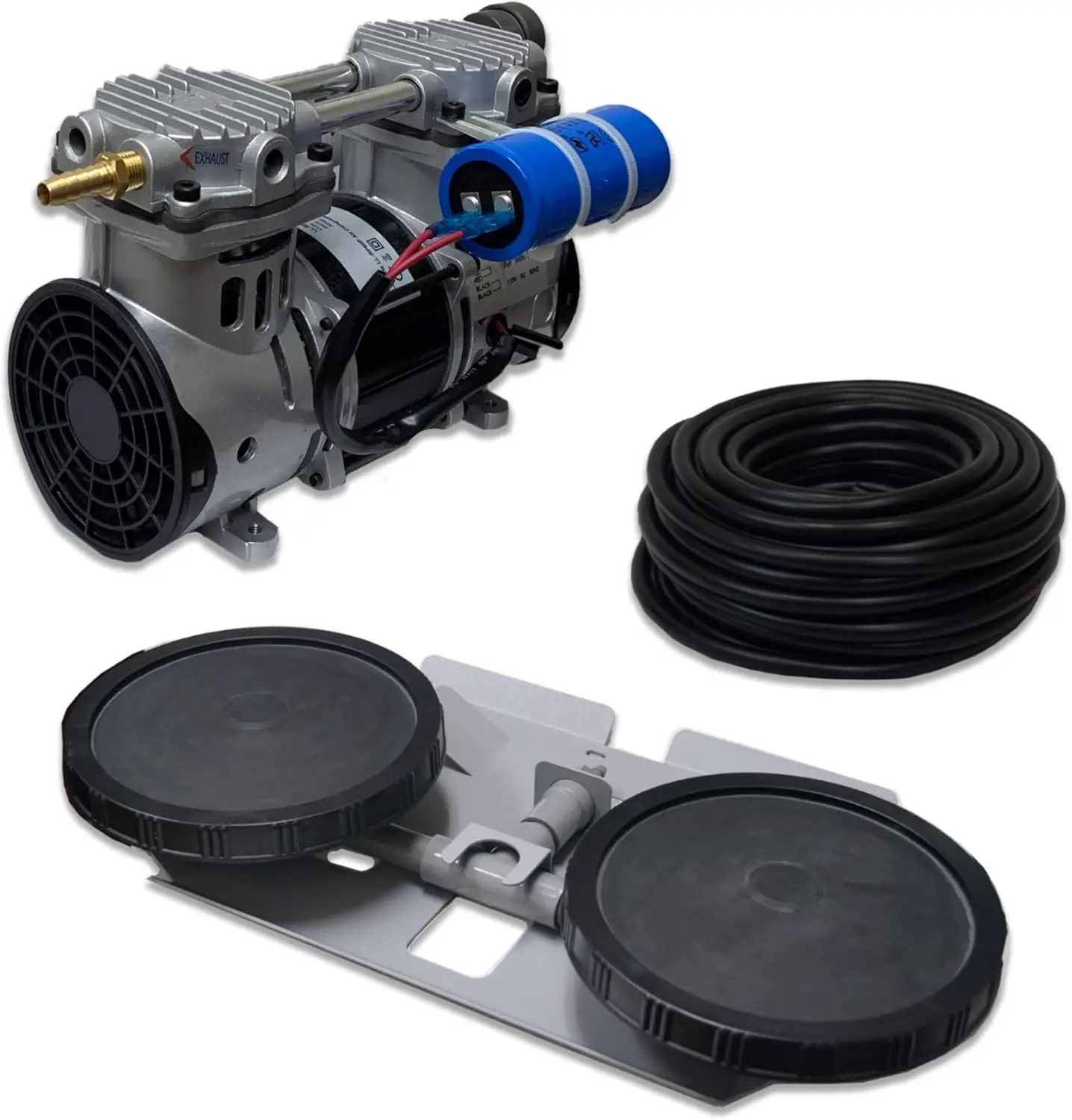 Pro Aeration System for Up To 2 Acres Ponds & Lakes 1/2HP Kit System Only- APRPS1 Built To Last Top Performance