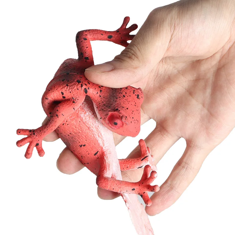 

ТПР угловой лист хвост Дворцовая защита Gecko имитация трюка декомпрессионная и расслабляющая Игрушечная модель