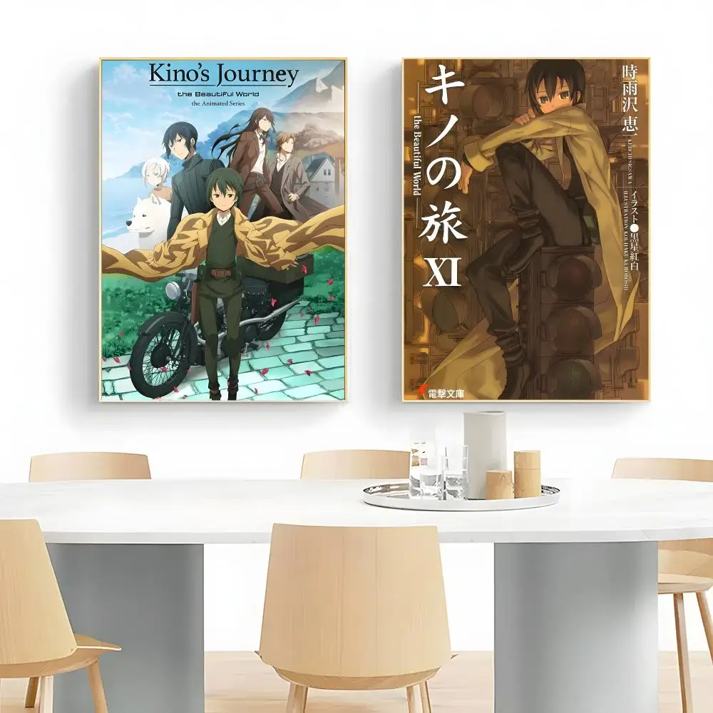 Philosophical Anime Kino's Journey Poster Wall Art Print Decorative Mural Home Decor Gift Unframed