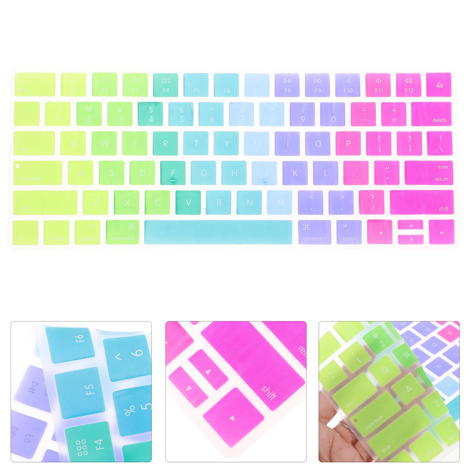 

Ultra-Thin 0.12mm Tpu Keyboard Protector Skin for Laptop Waterproof Dustproof Spill Resistant Backlight Visible Keyboard Cover