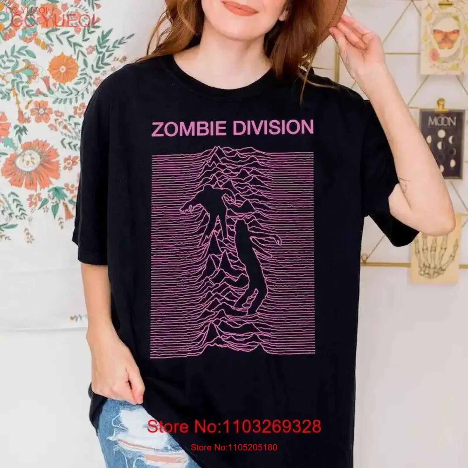 Joy Division T Shirt A0411_25 vintage Washed fashion Casual Breathable Comfortable Stretched Unisex homme Soft streetwear