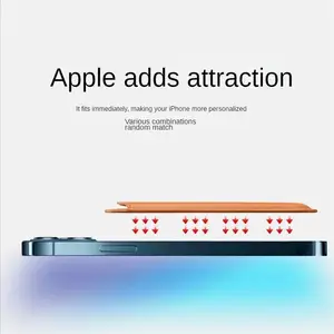 Magnetische Ledermagsa -Serie, iPhone 15, 14 Plus, 13, 12 Pro Max Hülle Hauptverkaufslederabdeckung - №4