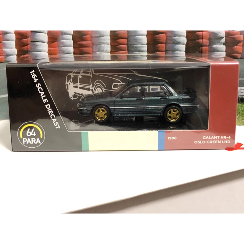 

Para64 литой под давлением масштаб 1:64 Galant VR4 модель автомобиля из сплава готовая коллекция имитаций украшение праздничный подарок дисплей