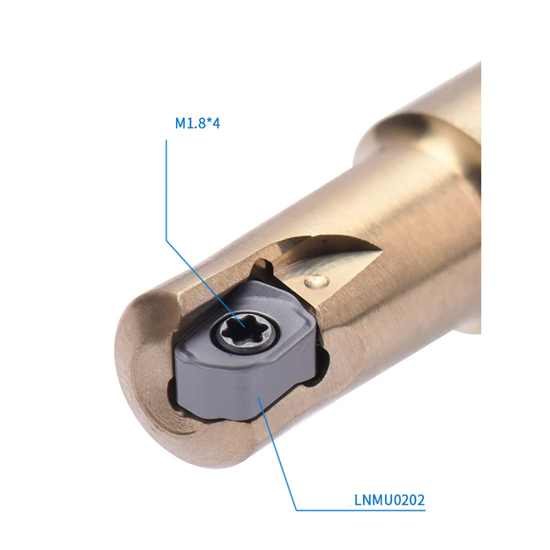 EXN02R 小径高速送り高効率粗加工両面フライスカッターバー LNMU0202 両面フライスインサート