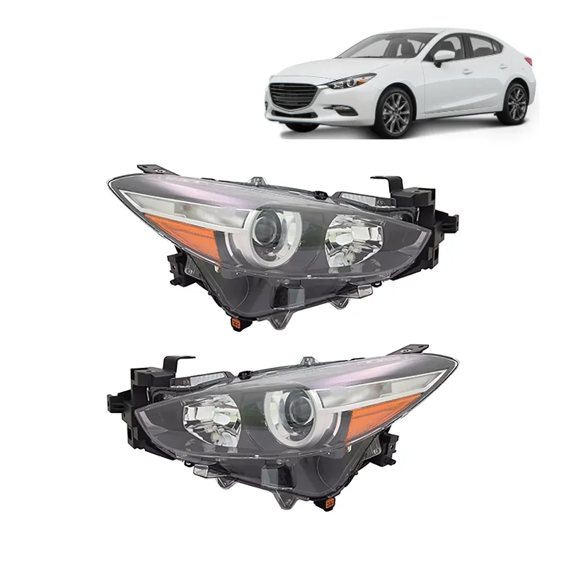 

2017-2019 USA Version for 3 Axela Front Headlight Headlamp Halogen 2017 2018 2019 BABF-51-0K0D BABF-51-0L0D