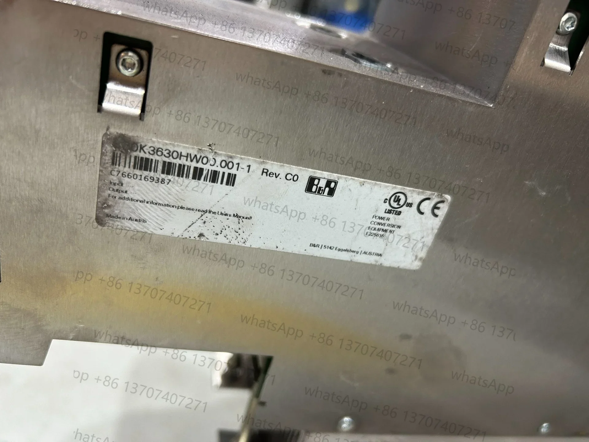 8B0K3630HW00.001-1 Servoaandrijving voor B&R