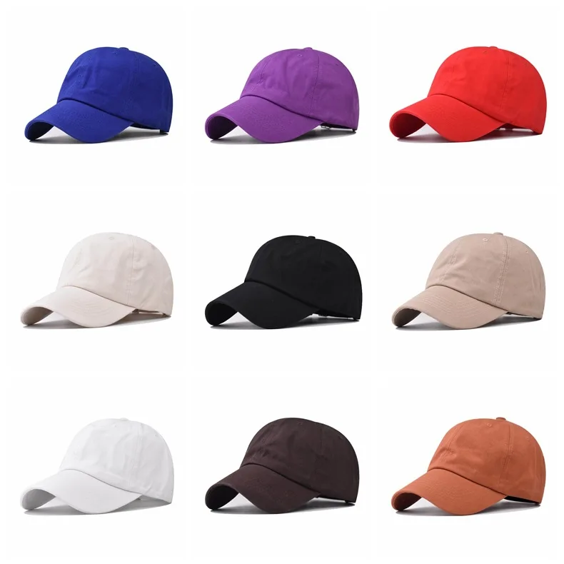 

Fashion Baseball Caps for Men Women Autumn Winter Solid Retro Snapback Hip Hop Hat Unisex Street Adjustable Sun Visor Caps