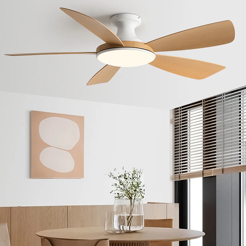 

56Inch Modern Led Ceiling Fans With Lights Ceiling Light Fan Lamp Ceiling Fan With Remote Control Decorative BedroomHome 220v