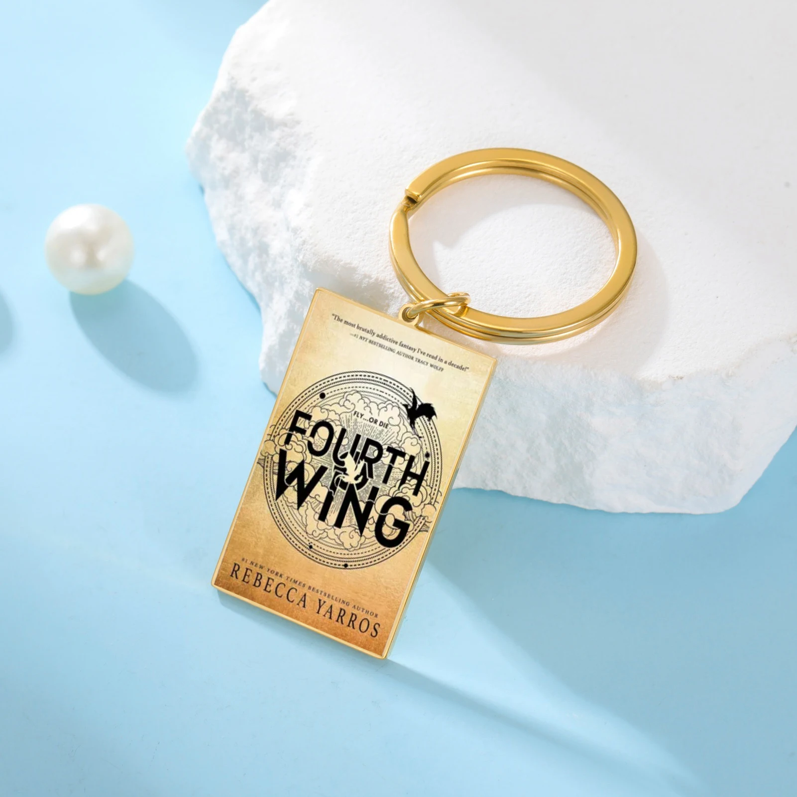 Porte-clés de couverture de livre personnalisé, image personnalisée pour les amateurs de livres, breloque de sac de livre personnalisée, transportez vos souvenirs partout