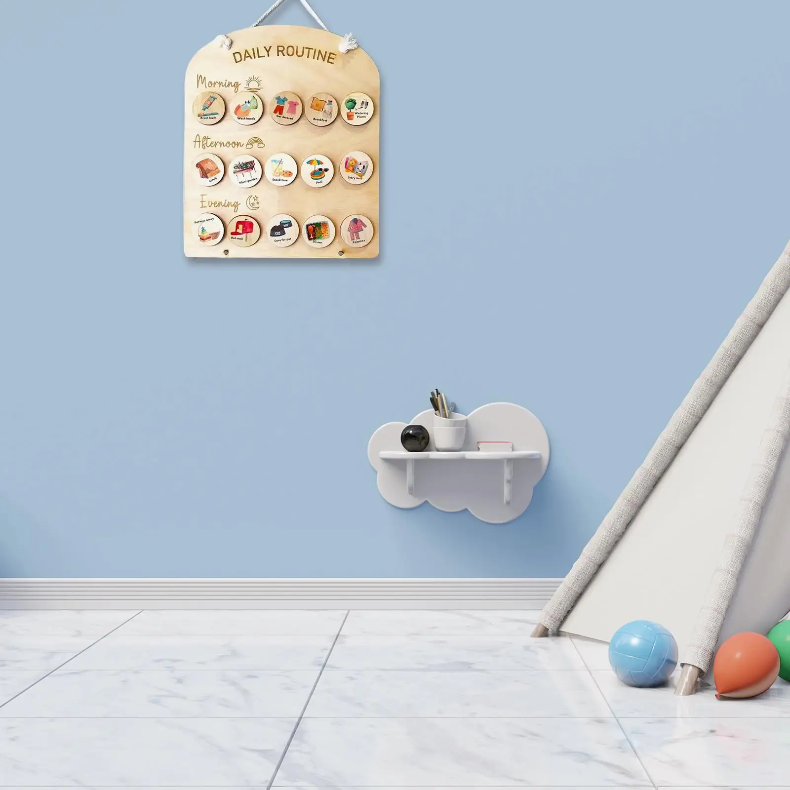 Grafico di routine quotidiano per bambini Tabellone di pianificazione Gestione del tempo Grafico di routine per Natale, Ringraziamento, Capodanno, Regalo prescolare